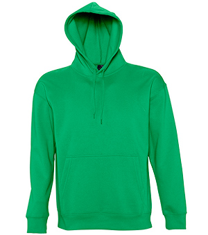 Толстовка с капюшоном SLAM 320, ярко-зеленая