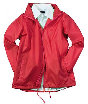 Ветровка "Steel Promo", без подкладки (воротник или капюшон), красная