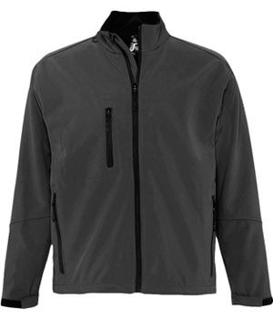 Куртка мужская на молнии RELAX 340, темно-серая