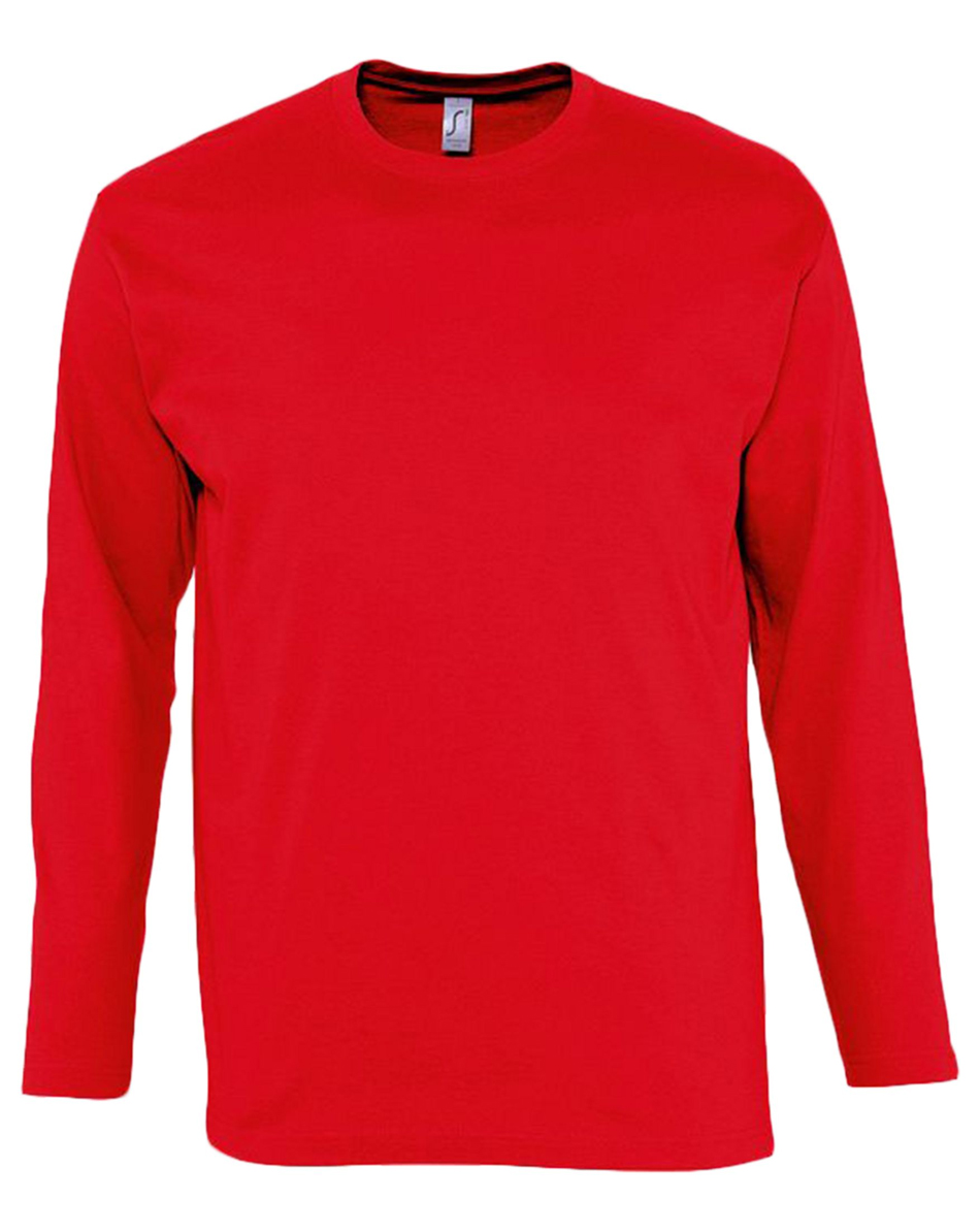Футболка с длинным рукавом Monarch 150, красная