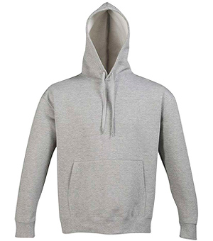 Толстовка с капюшоном SLAM 320, темный меланж