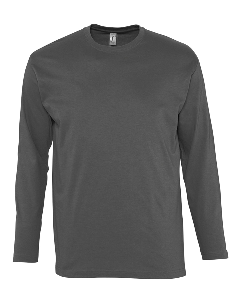 Футболка с длинным рукавом Monarch 150, темно-серая